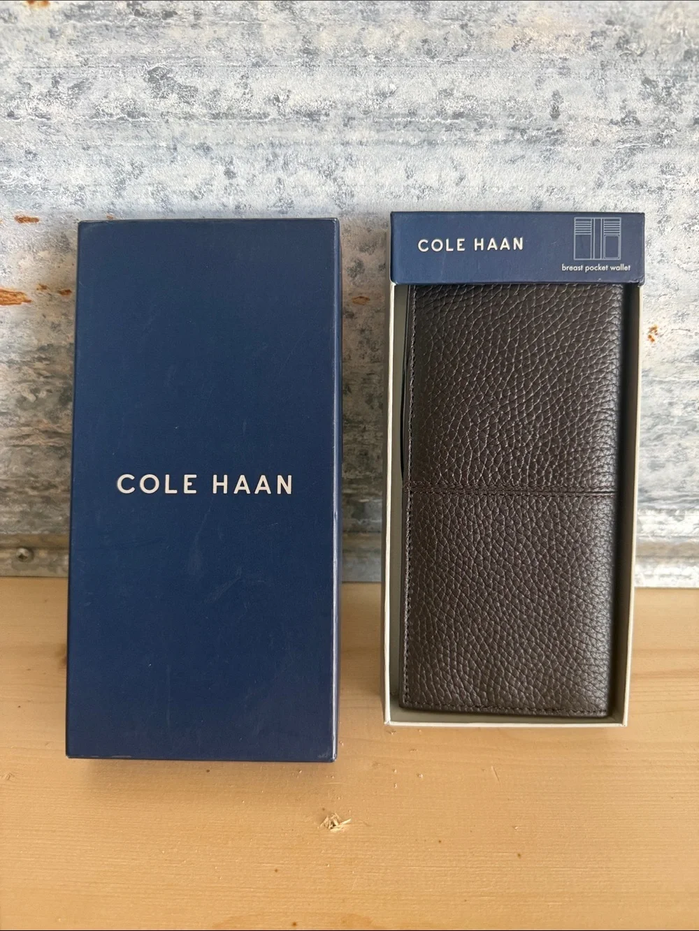 NIB Cole Haan Breast Pocket Wallet